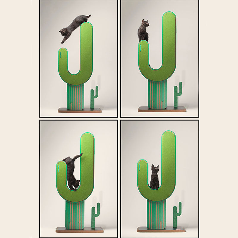 Cactus Cat Scratching Post Climbing Tree