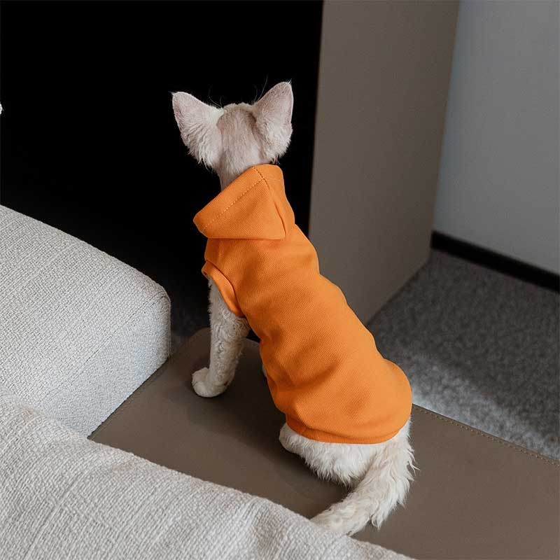 Cat Clothes Sphynx Hairless Cat Hoodie