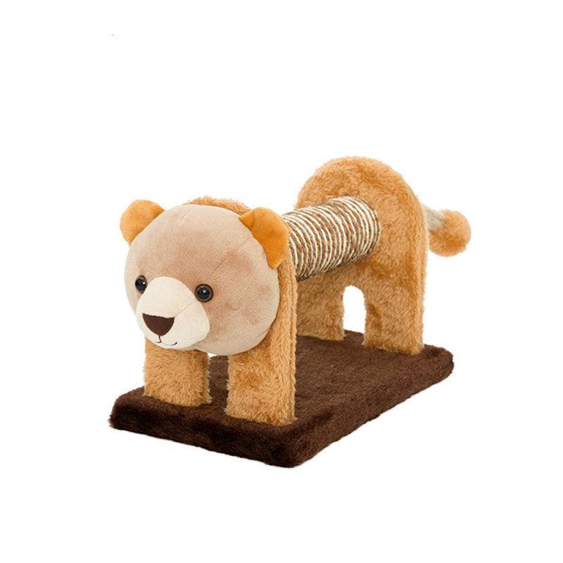 Cute Animal Cat Scratching Post for Kittens