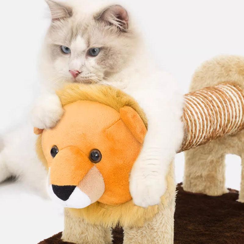 Cute Animal Cat Scratching Post for Kittens