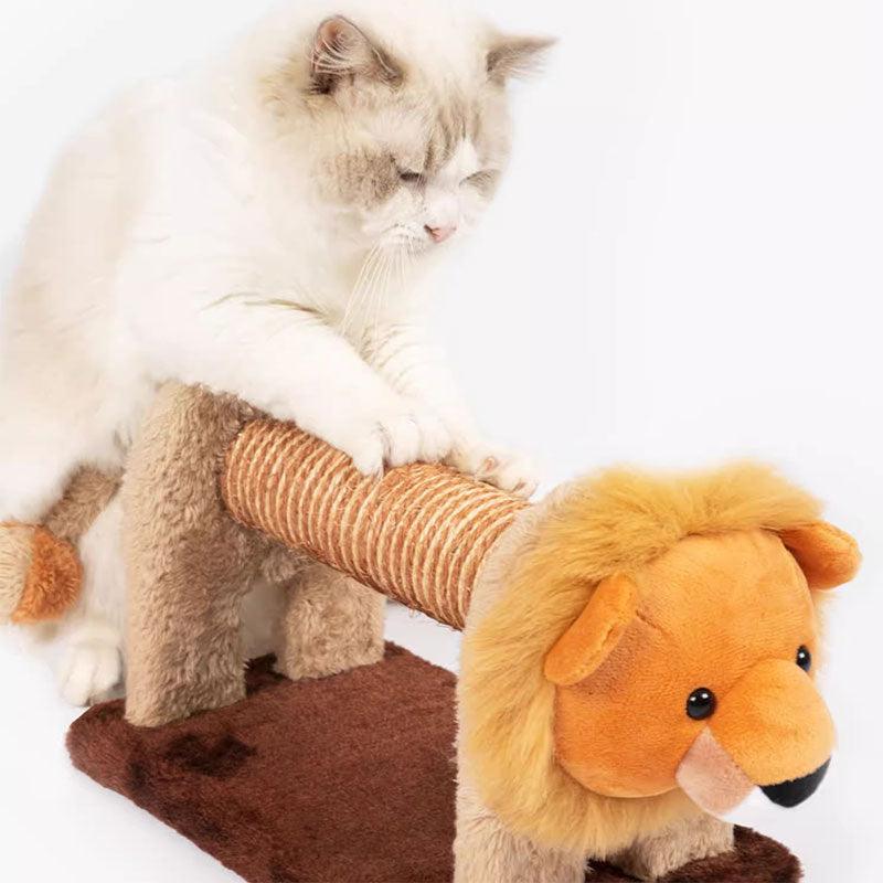 Cute Animal Cat Scratching Post for Kittens