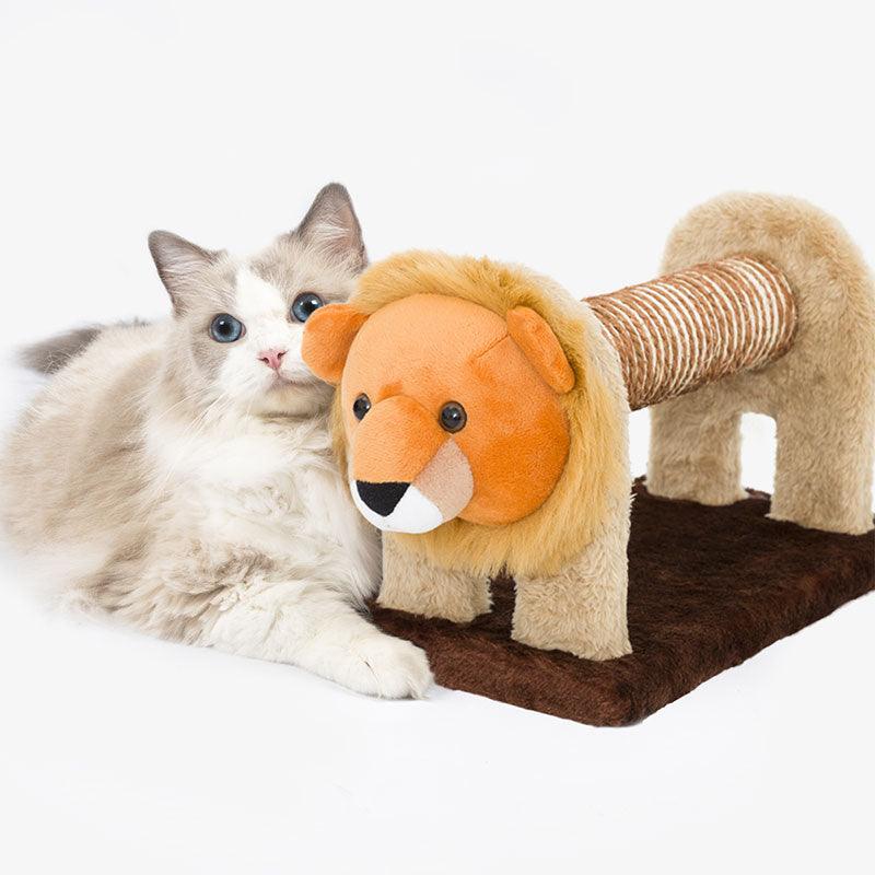 Cute Animal Cat Scratching Post for Kittens