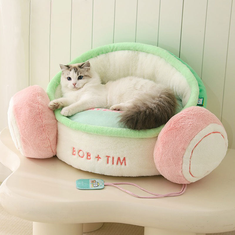 Fantasy Earphone Cat Sofa Bed