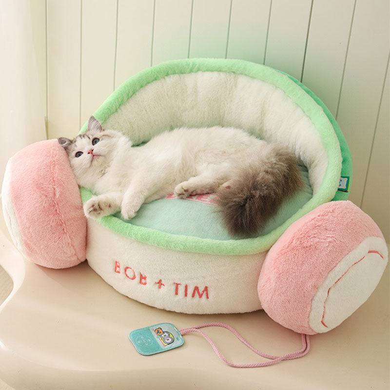 Fantasy Earphone Cat Sofa Bed