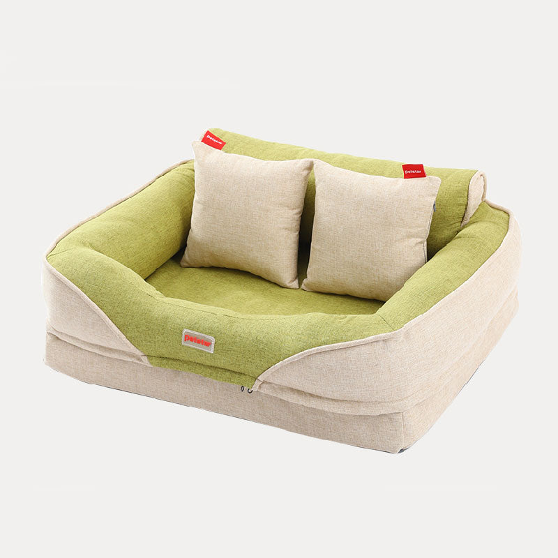 Fluffy Bread Warm Cat Sofa Bed