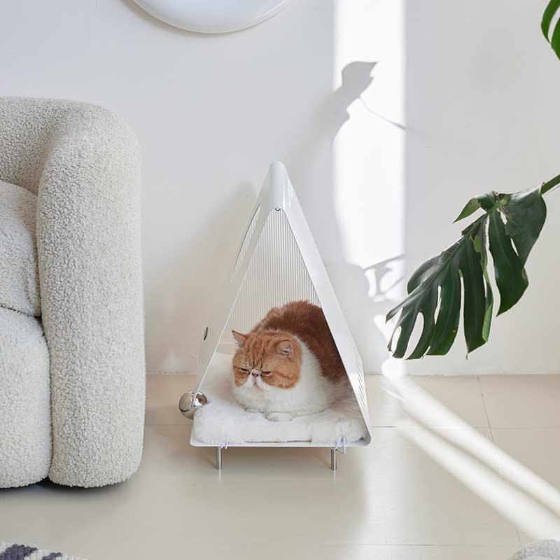 JCAT Modern Geometric Cat Bed Furniture