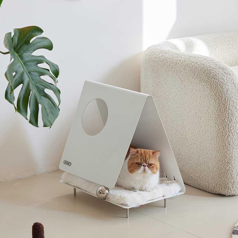 JCAT Modern Geometric Cat Bed Furniture