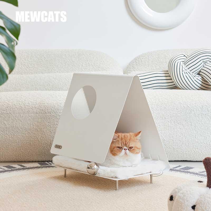 JCAT Modern Geometric Cat Bed Furniture