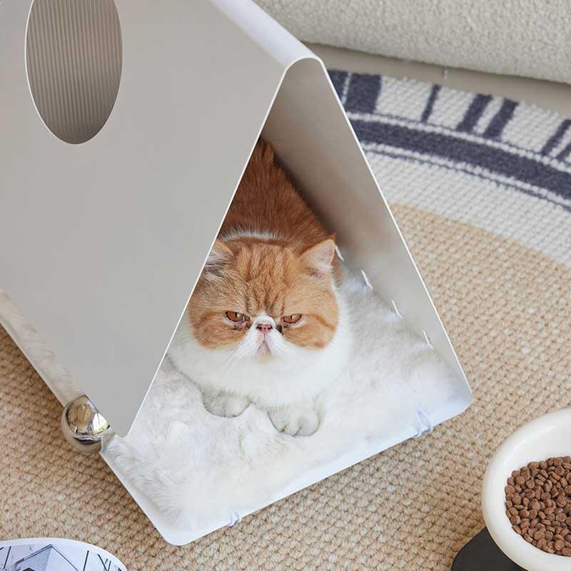 JCAT Modern Geometric Cat Bed Furniture