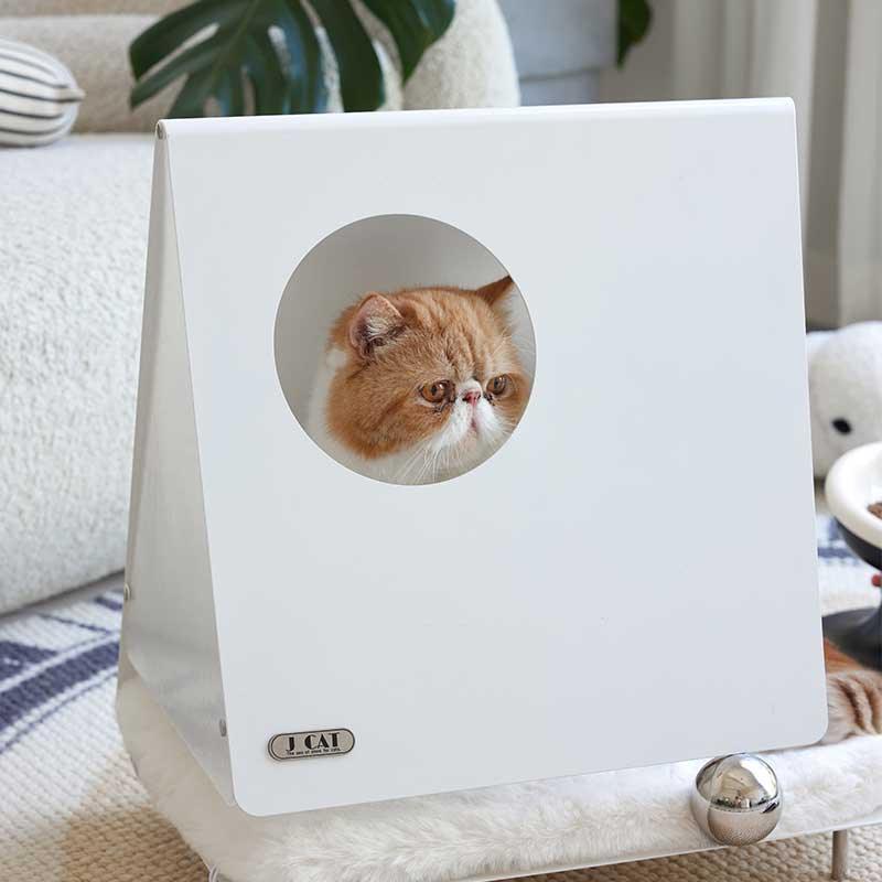 JCAT Modern Geometric Cat Bed Furniture