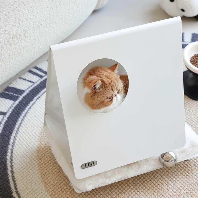 JCAT Modern Geometric Cat Bed Furniture