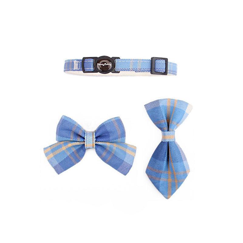 JK Bow Tie Cat Collar Set