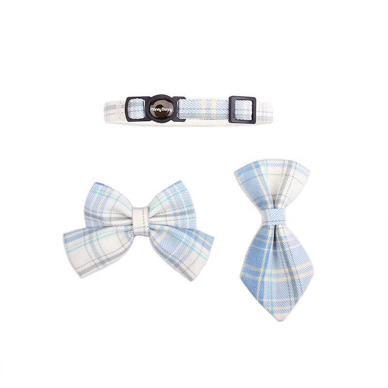 JK Bow Tie Cat Collar Set
