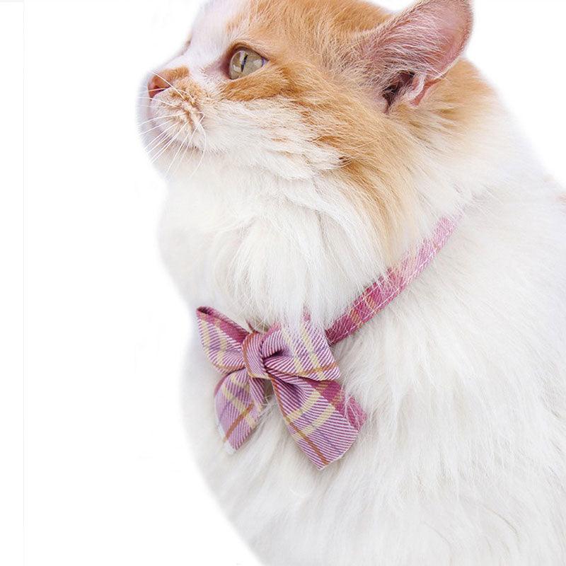 JK Bow Tie Cat Collar Set