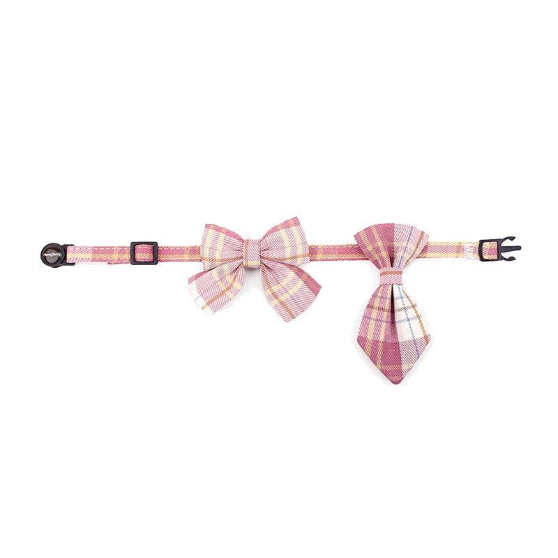 JK Bow Tie Cat Collar Set