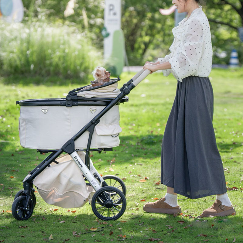 Luxury Large Smart Pet Stroller with Wheels