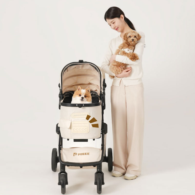 Luxury Large Smart Pet Stroller with Wheels