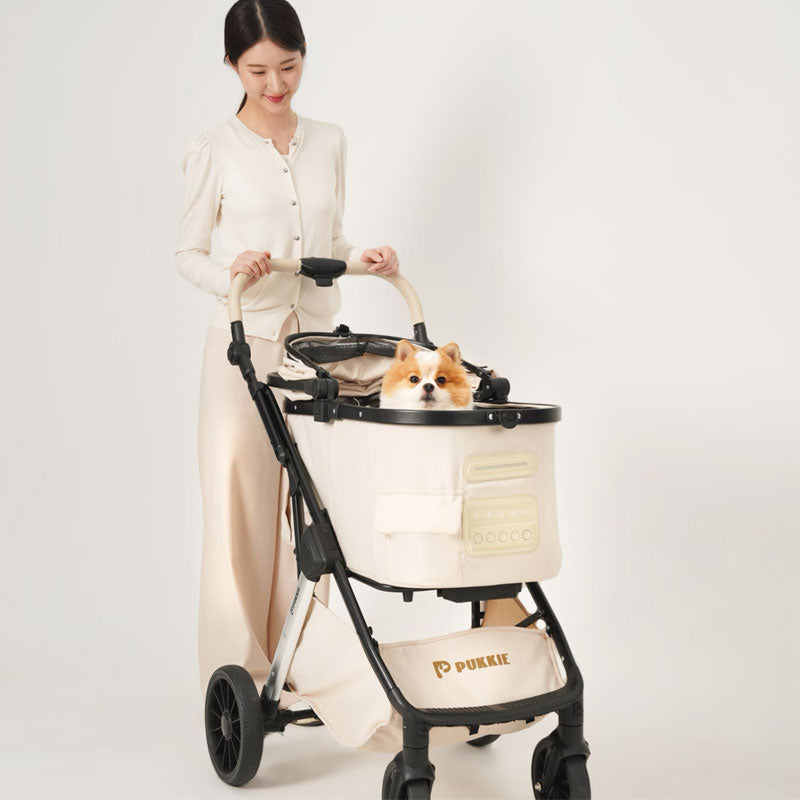 Luxury Large Smart Pet Stroller with Wheels