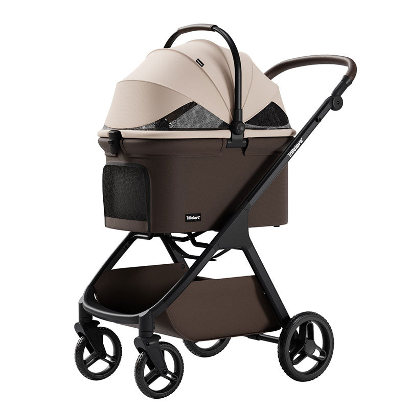 Luxury Large Space Pet Cat Carrier Stroller Waterproof
