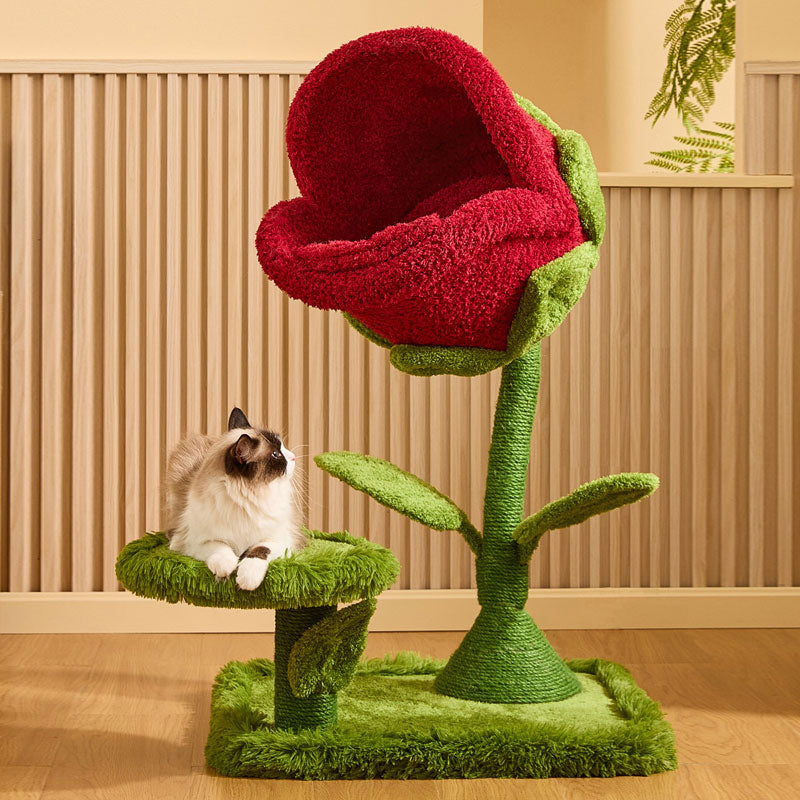 Monster Bloom Cat Tree Climbing Tower