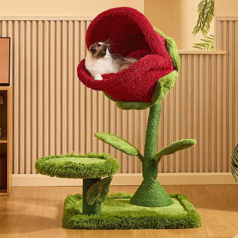 Monster Bloom Cat Tree Climbing Tower