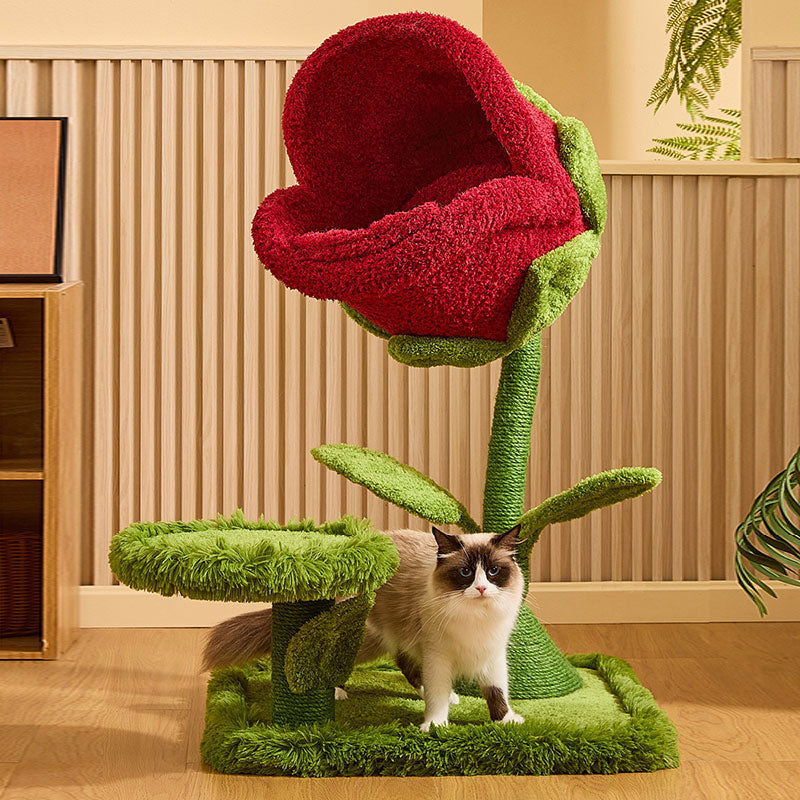 Monster Bloom Cat Tree Climbing Tower