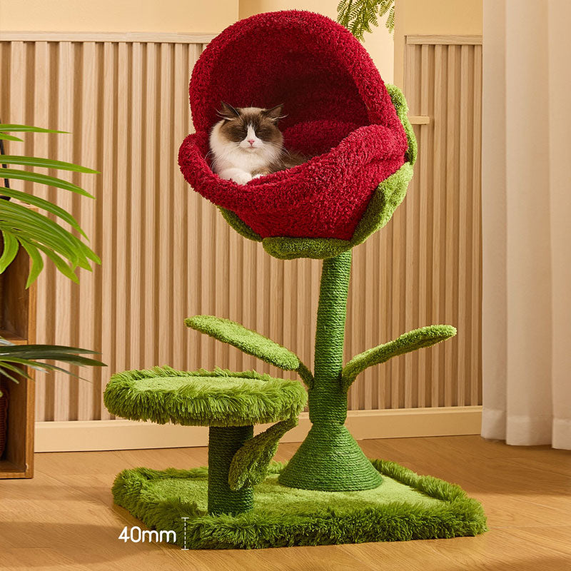 Monster Bloom Cat Tree Climbing Tower