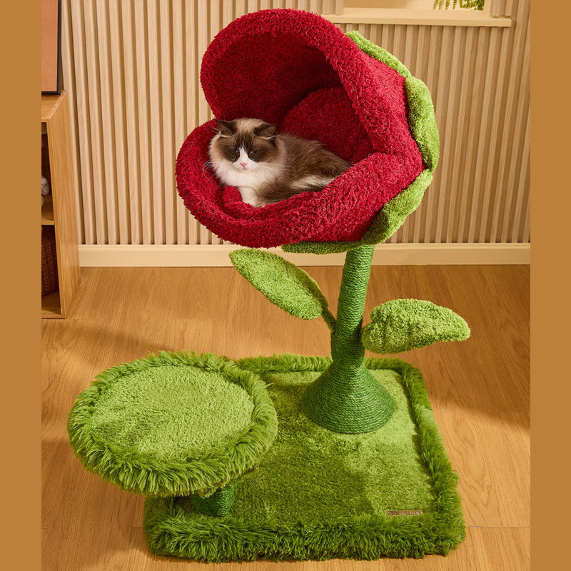 Monster Bloom Cat Tree Climbing Tower