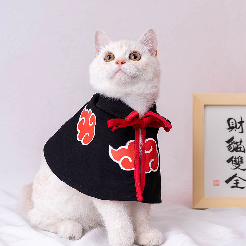 Naruto Anime Cat Cosplay Costume 5 Style Cape