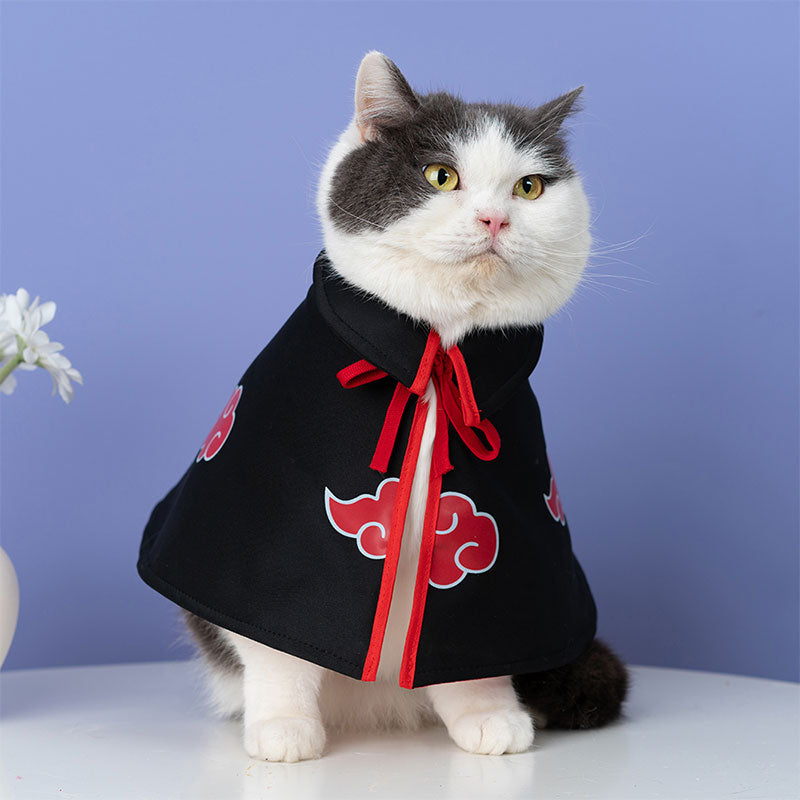 Naruto Anime Cat Cosplay Costume 5 Style Cape