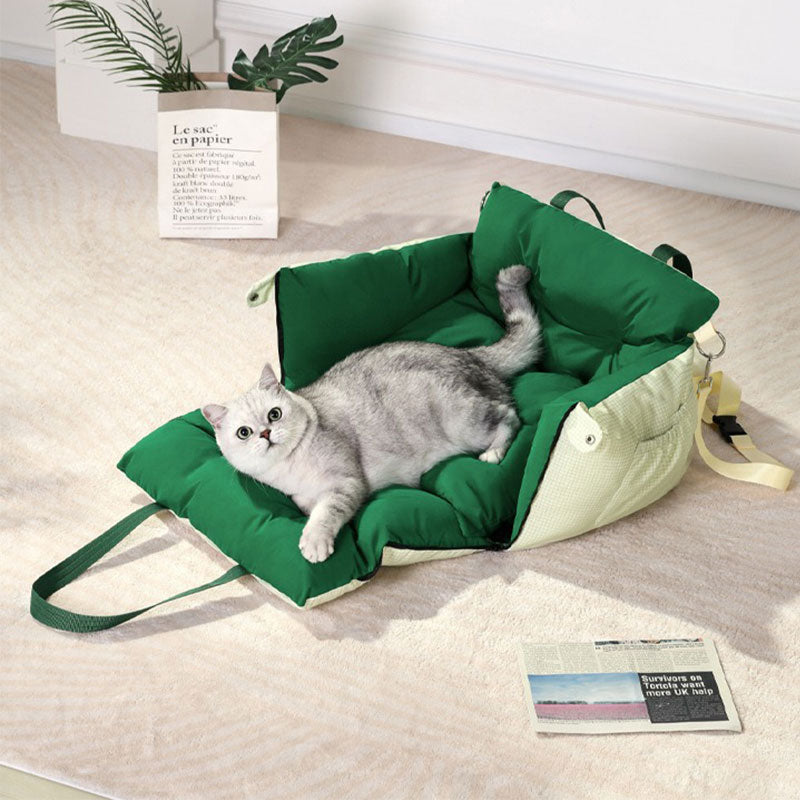Portable Multifunctional Cat Carrier for Car