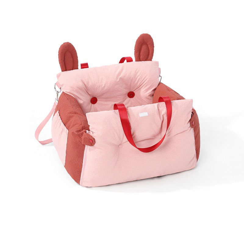 Portable Multifunctional Cat Carrier for Car
