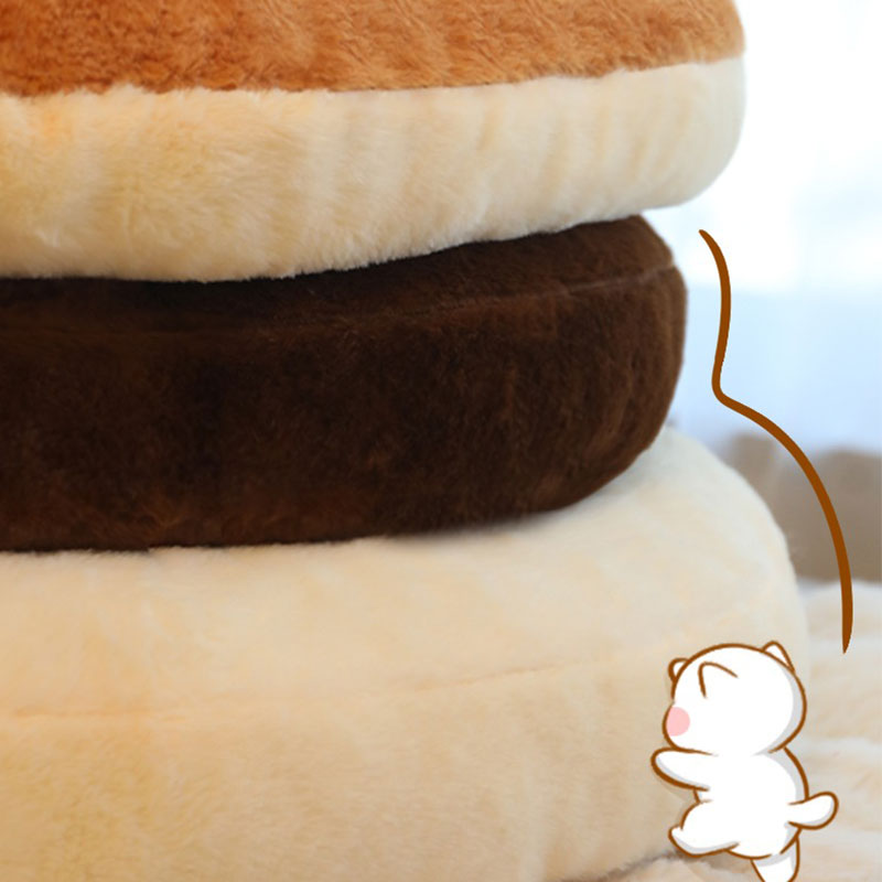 Sweet Pancake Cozy Bed for Cats