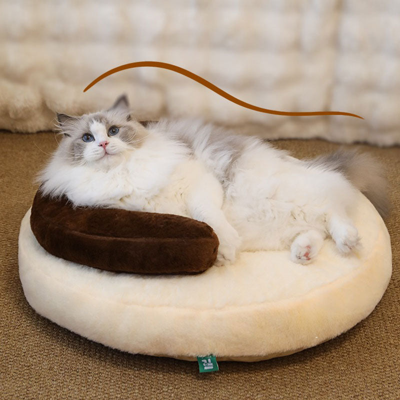 Sweet Pancake Cozy Bed for Cats