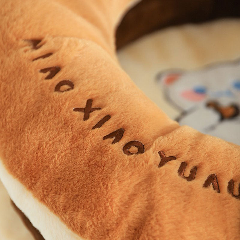 Sweet Pancake Cozy Bed for Cats