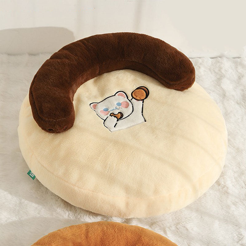 Sweet Pancake Cozy Bed for Cats
