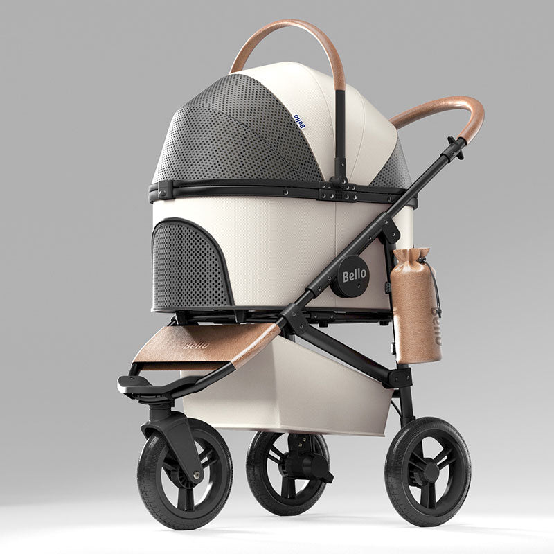 Three-wheeled Cat Carrier Stroller