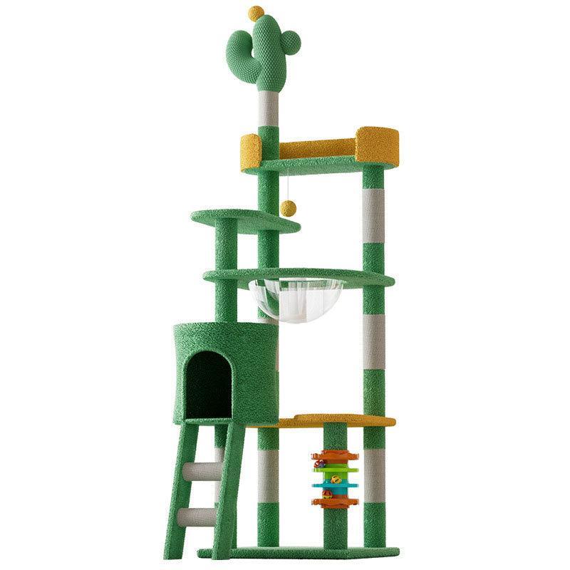 Cactus Cat Climbing Frame Tall Tower 4 Style Kitty Tree - MEWCATS
