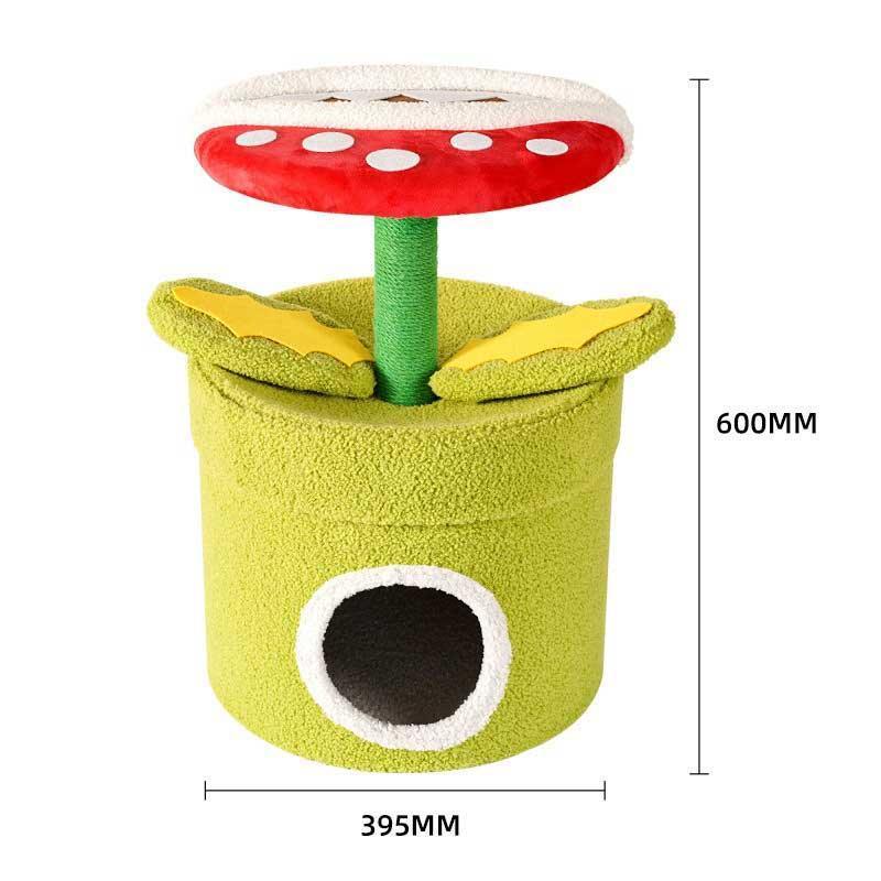Cannibal Flower Cat Tree Fun Toy Bed