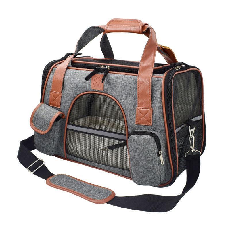 Cat Carrier Bag Foldable Tote 3 Color Handbag - MEWCATS
