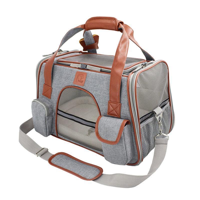 Cat Carrier Bag Foldable Tote 3 Color Handbag - MEWCATS