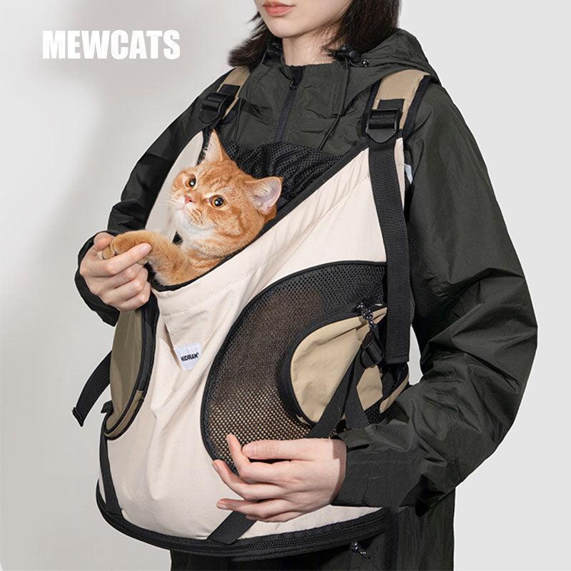 Cat Carrier Front Pack Color Kitty Travel Backpack – MEWCATS