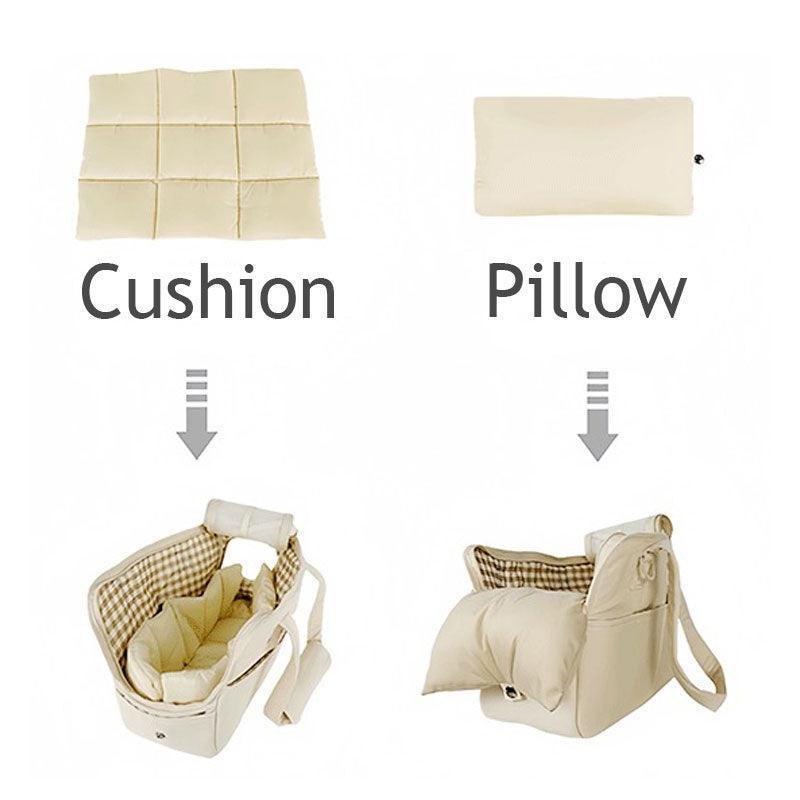 Cat Carrier Outdoor Travel Warm Tote Bag - MEWCATS