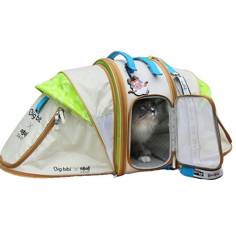 Cat Carrier Tent Foldable Large 2 Color Backpack - MEWCATS