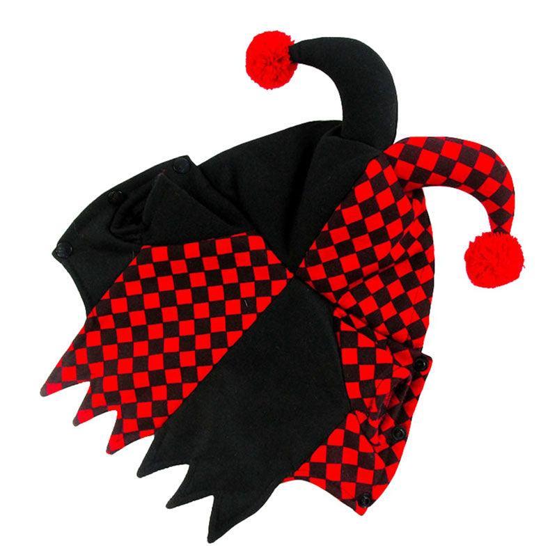 Cat Joker Costumes Pet Halloween Christmas Cosplay Dress Hoodie Funny Outfits
