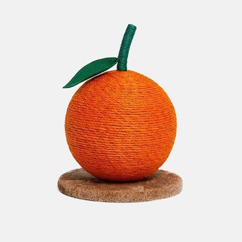Cat Scratch Ball Orange Toy - MEWCATS