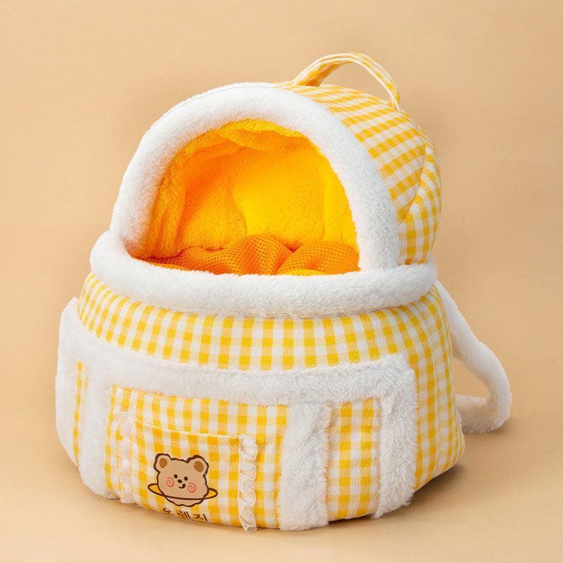 Cat Warm Bag Soft 2 Color Backpack Cat Carrier Front Pack - MEWCATS