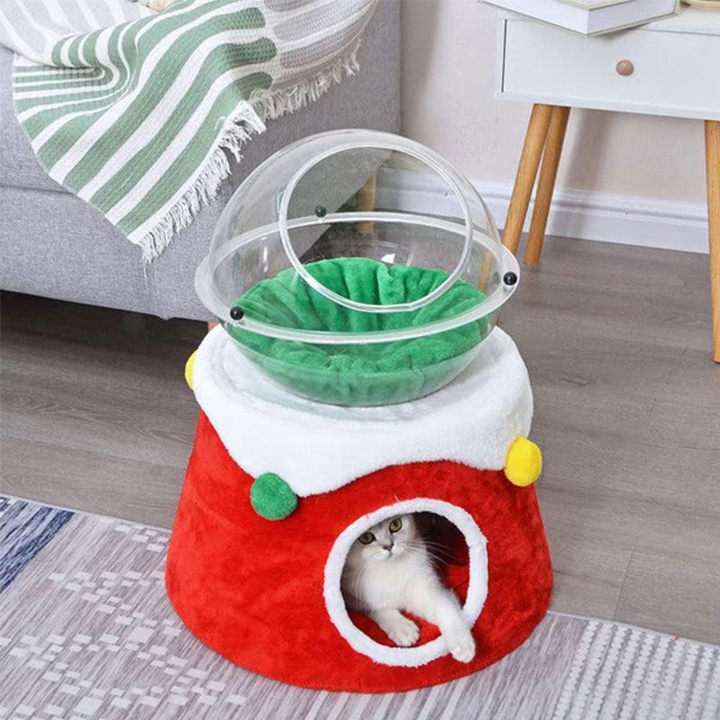 Christmas 2 Style Cat Climbing Frame Tree