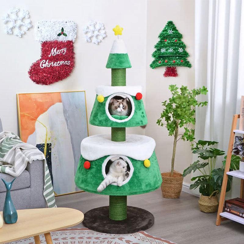 Christmas 2 Style Cat Climbing Frame Tree