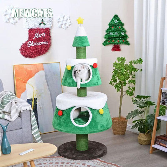 Christmas 2 Style Cat Climbing Frame Tree - MEWCATS